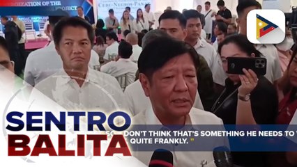 Patas na proseso sa mga kinahaharap na alegasyon ni religious leader Apollo Quiboloy, tiniyak ni PBBM