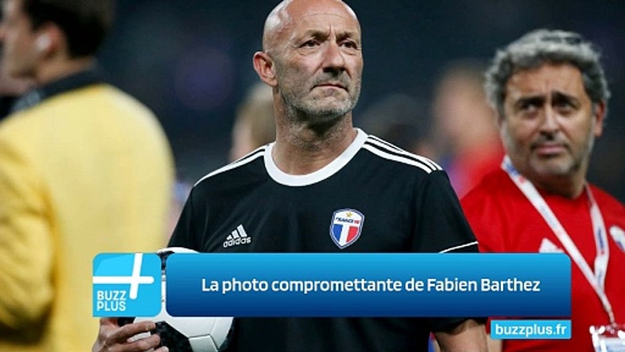 La photo compromettante de Fabien Barthez