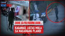 Dahil sa palyadong baril... Kagawad, ligtas mula sa masamang plano!  | GMA Integrated Newsfeed