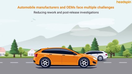HeadSpin Automobile Testing Solution