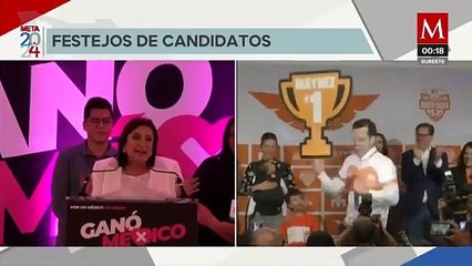 Jorge Álvarez Máynez llega como estrella del fútbol a su evento