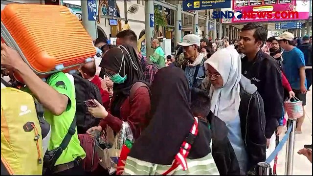 Jadwalkan 38 Keberangkatan KA, Begini Situasi Arus Mudik di Stasiun Pasar Senen