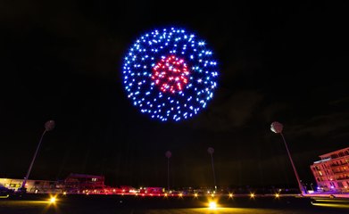 Celestial Drone Light Show Preview ✨