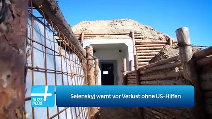 Selenskyj warnt vor Verlust ohne US-Hilfen