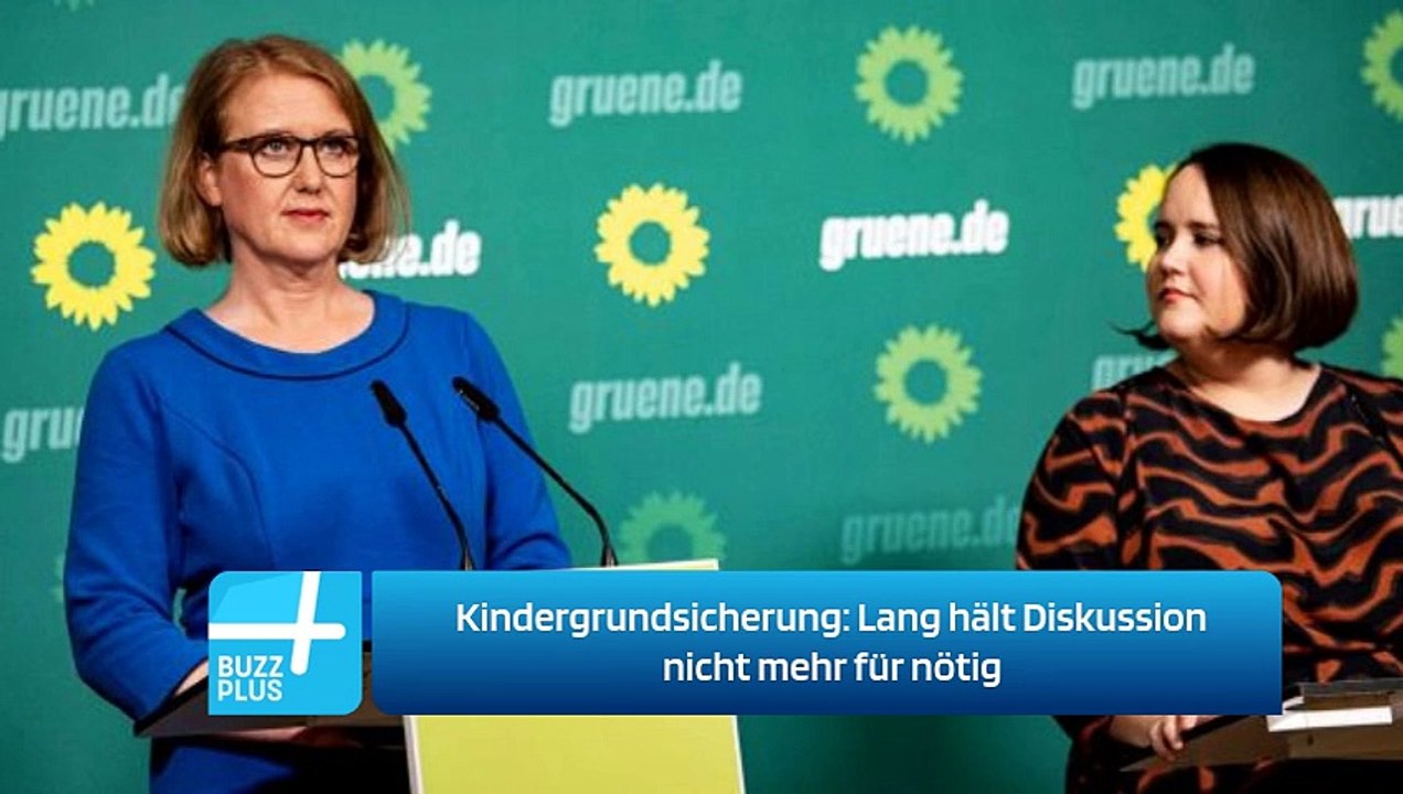 Kindergrundsicherung: Lang hält Diskussion nicht mehr für nötig