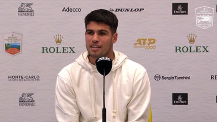 Tennis - Monte-Carlo 2024 - Carlos Alcaraz : "Rafael Nadal's absence worries me..."