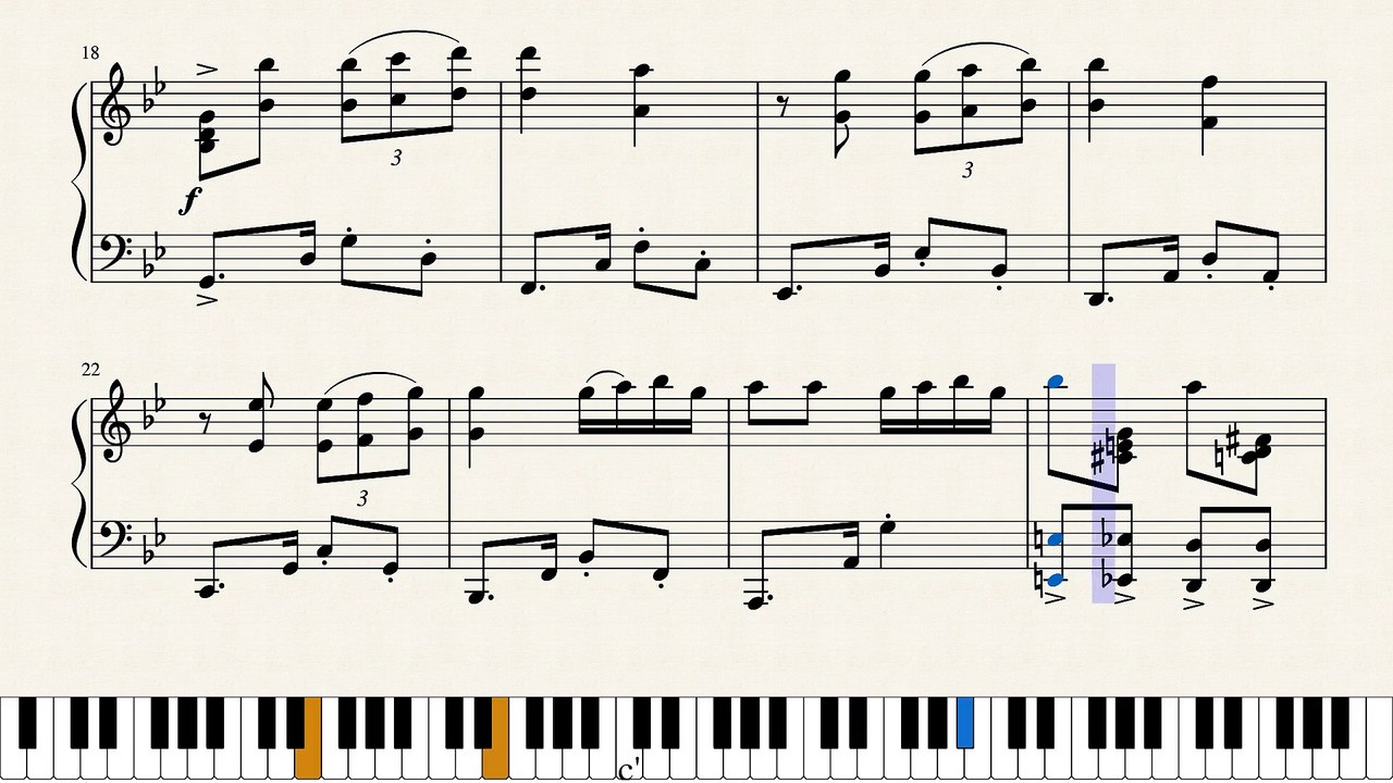 Por Una Cabeza Tango (Piano solo) Carlos Gardel Partitura