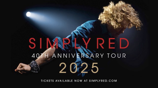 PREVIEW: Simply Red to play Utilita Arena Sheffield on 40th Anniversary Tour