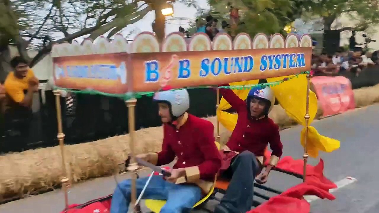 Red Bull Soapbox Race In India I Soapbox Race Funniest Crashes I Red Bull Soapbox Race Hyderabad 2024