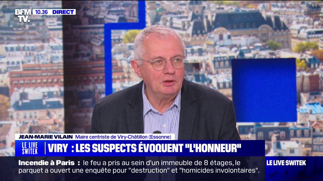 Adolescent Viry-Châtillon: "L'honneur, ce n'est pas taper à quatre personnes sur un", déclare le maire de la commune
