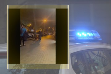 Vean como unos valientes jóvenes recuperan un teléfono que había robado un marroquí