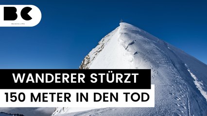 Deutscher Wanderer stürzt über 150 Meter in den Tod