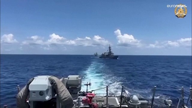 فيديو: تدريبات بحرية أمريكية بمشاركة اليابان وأستراليا والفلبين في بحر جنوب الصين