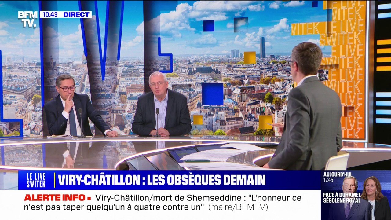 Mort de Shemseddine: après le tweet d'Éric Zemmour, le maire de Viry-Châtillon "ne s'interdit pas" de porter plainte