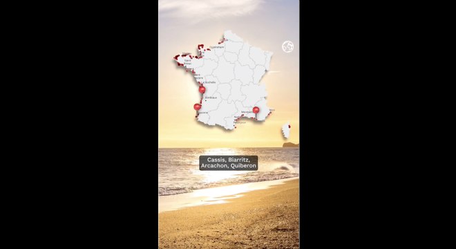 Érosion côtière : des communes menacées de submersion en France
