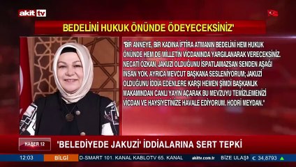 Belediyede Jakuzi iddialarına sert tepki