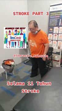 Recovering from 11 years of stroke 中风11年现在轻松灵活多了