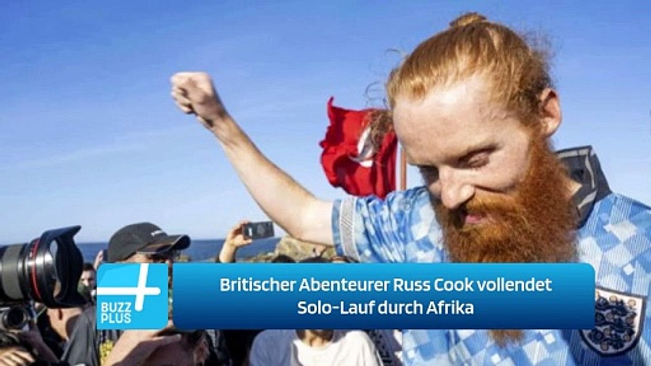 Britischer Abenteurer Russ Cook vollendet Solo-Lauf durch Afrika