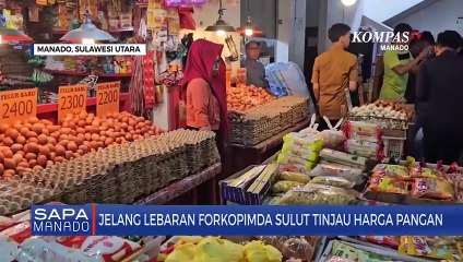 Pastikan Ketersediaan Dan Harga Pangan Jelang Lebaran, Forkopimda Tinjau Pasar Tradisional