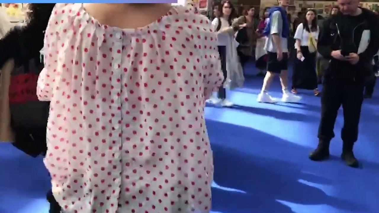 Protesta pro Palestina alla Children?s Book Fair di Bologna