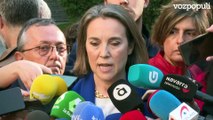 Cuca Gamarra critica al Gobierno por dejar que Pere Aragonès 