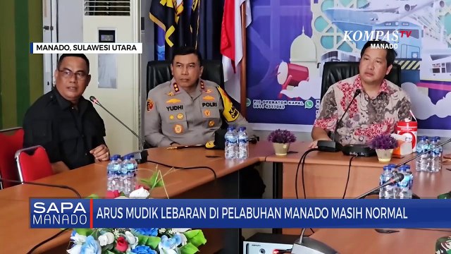 Forkopimda Sulut Pantau Arus Mudik Lebaran Di Pelabuhan Manado