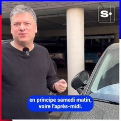 Le sable du Sahara est tombé sur nos voitures