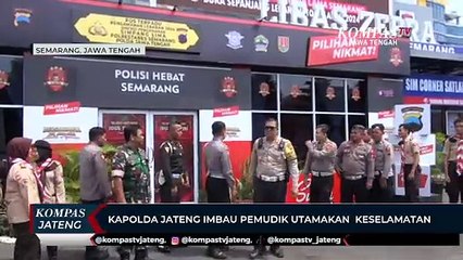 Kapolda Jateng Imbau Pemudik Utamakan Keselamatan