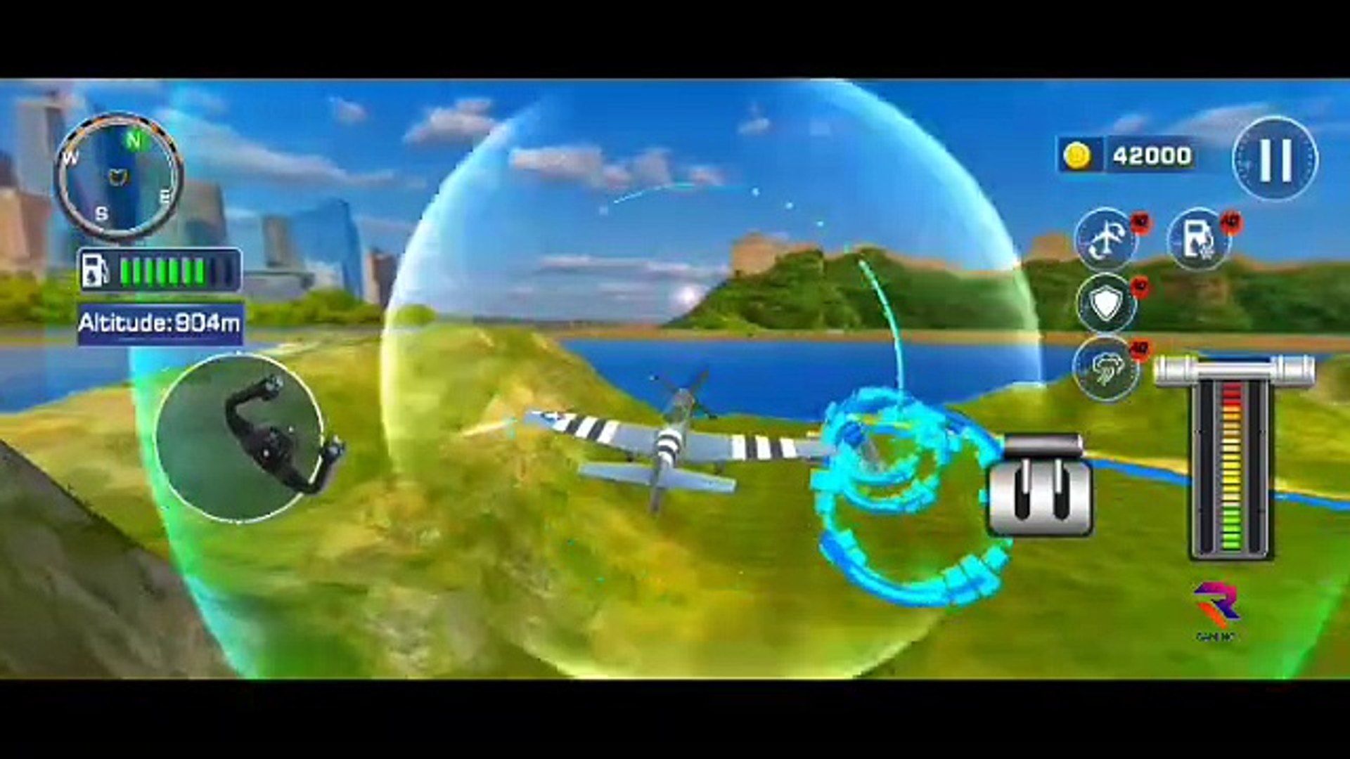 Airplane kids games video