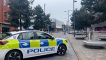 Police hunt knifeman after boy, 15, stabbed to death at shopping centre