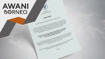 Astana Negeri Sarawak adakan rumah terbuka Aidilfitri pada 1 Syawal