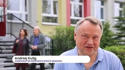 Kraków - Andrzej Kulig oddał głos w wyborach