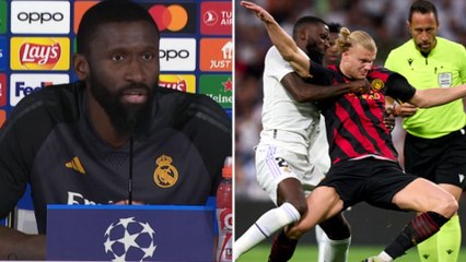 Rüdiger explica su polémico marcaje a Haaland