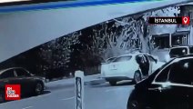 Avcılar’da camdan sarkıp taksiye kurşun yağdırdı