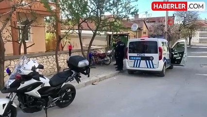 Polisten kaçan motosiklete değeri kadar ceza yazıldı