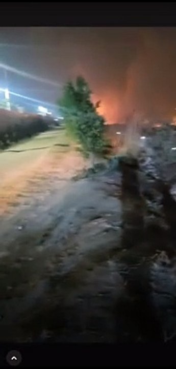 Incendio en basurero Ruta al Pacífico