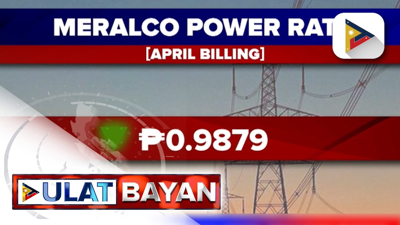 Meralco, may bawas singil ngayong buwan; Presyo ng krudo, tataas bukas