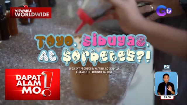 Toyo at sibuyas, ginawang flavor ng sorbetes?! | Dapat Alam Mo!