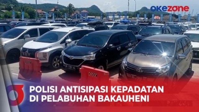 Puncak Arus Mudik, Volume Kendaraan di Pelabuhan Bakauheni Terus Meningkat