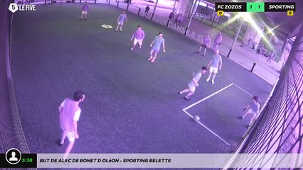 But de Alec de Bonet d'Oléon - SPORTING BELETTE