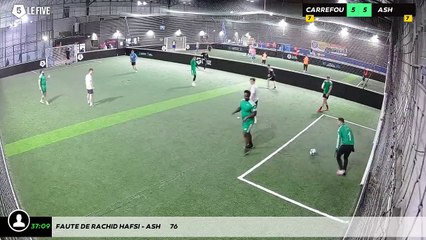 Faute de RACHID Hafsi - ASH       76
