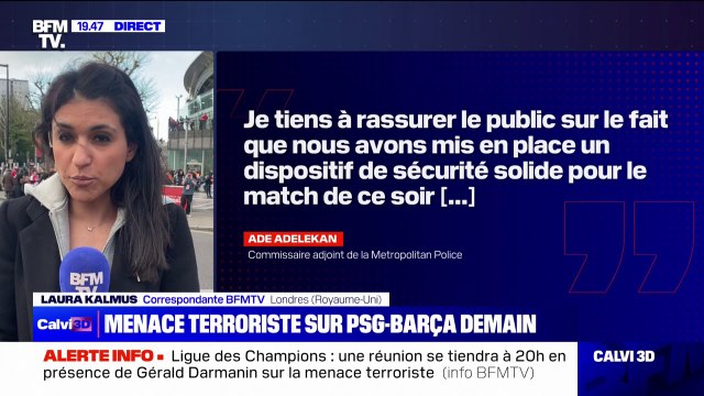 Menace terroriste sur les matchs de Ligue des champions: Un dispositif de sécurité solide mis en place devant le stade d'Arsenal à Londres, selon la Metropolitan Police