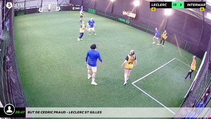 But de Cedric PRAUD - LECLERC ST GILLES