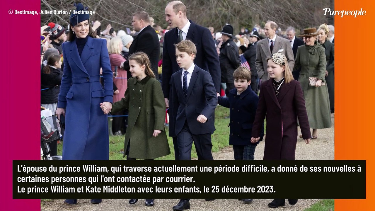 Kate Middleton malade, elle sort du silence : un message envoyé par la poste... qui brise une petite tradition