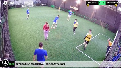 But de Louan PERRAUDEAU - LECLERC ST GILLES