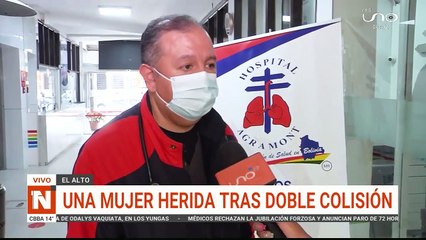 Dos accidentes dejan a una mujer y un menor heridos