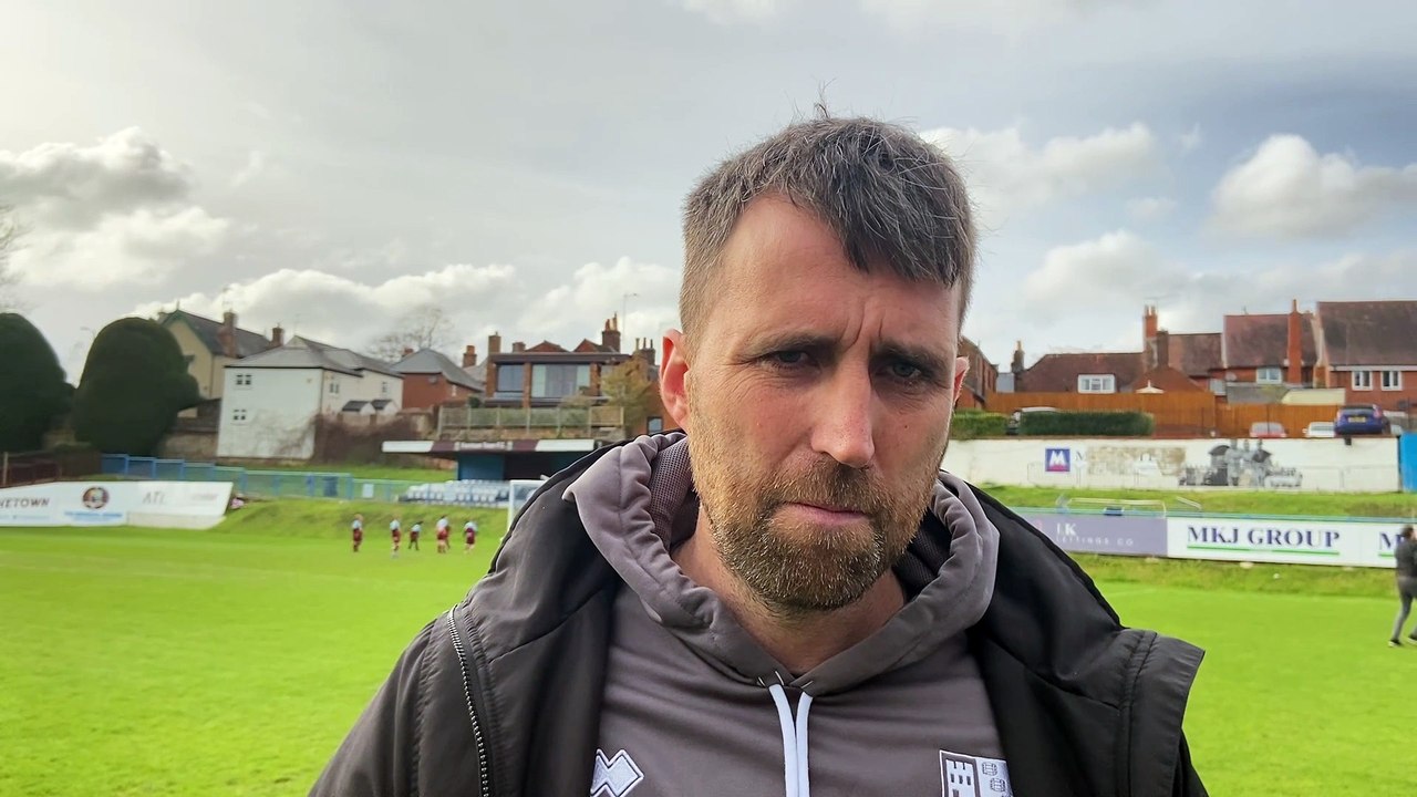 Farnham Town manager Paul Johnson post-Sheerwater