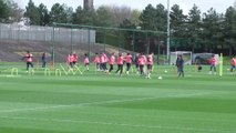 Man City train ahead of UCL quarter final trip to Real Madrid