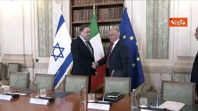 Piantedosi riceve il ministro degli Esteri israeliano Katz