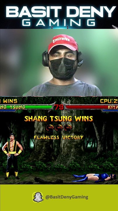 Kitana vs Shang Tsung - Mortal Kombat 2